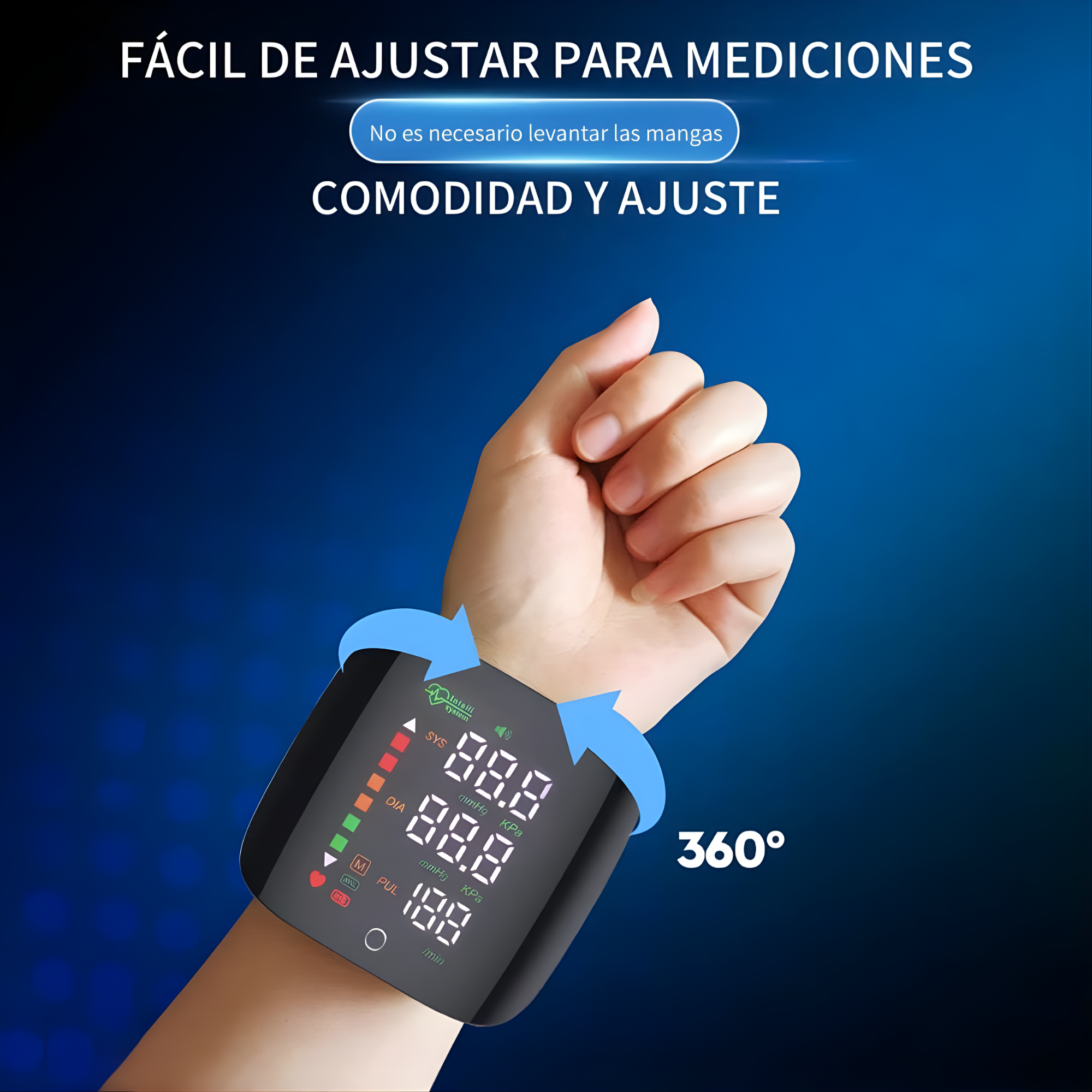 Pulsometro Arterial De Muñeca