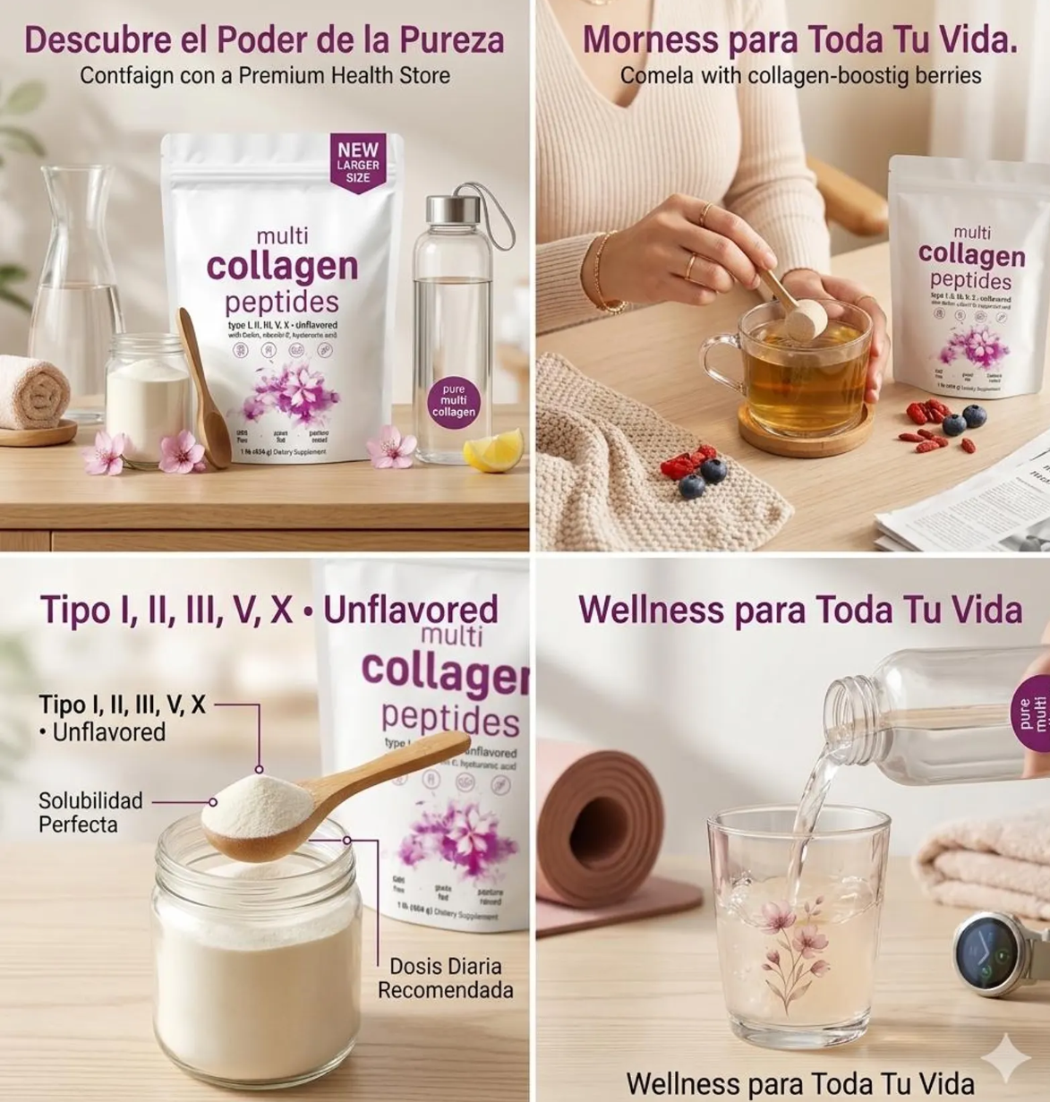 Multicolageno Peptides Polvo